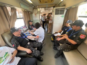 熱血鑄忠誠 奉獻顯擔當——溫州國泰保安服務有限公司駐溫州附一醫(yī)龍港院區(qū)安保隊伍開展愛心獻血活動